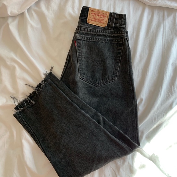 Levi's Denim - Vintage Black Levi Mom Jeans